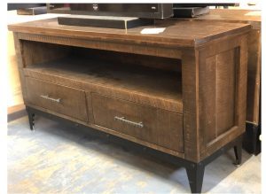 Mission Solid Wood TV Stand | Handcrafted Hardwood Media Console 01-01