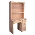 solid wood Student Desk and Hutch