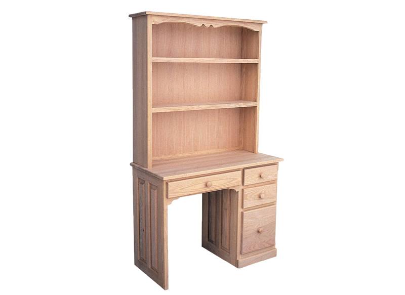 solid wood Student Desk and Hutch