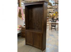 Fancy Solid Wood Bookcase | Handcrafted Custom Bookcase 03-00