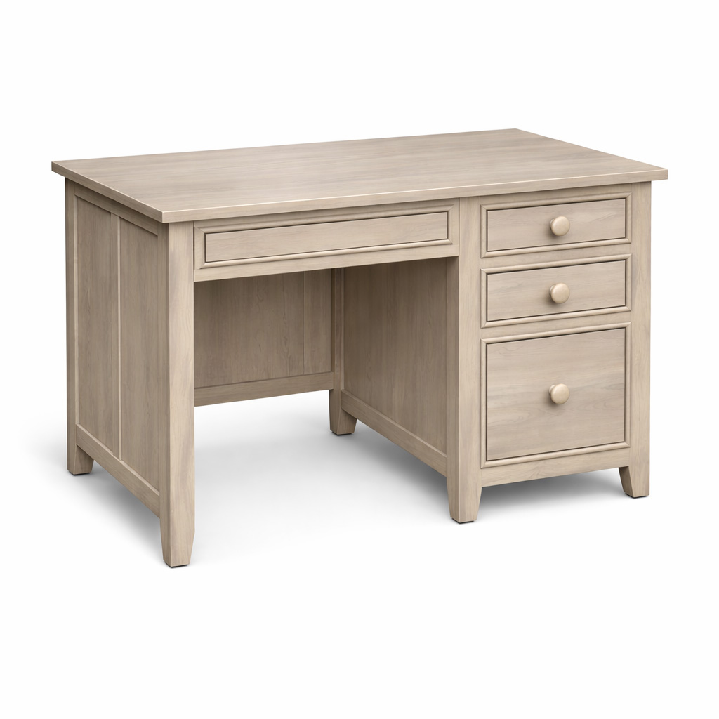 A-Series Solid Wood Student Desk | Handmade Study Desk 0-03