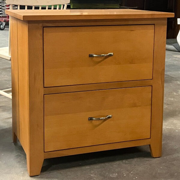 Solid Wood A-Series File Cabinet 01-02