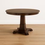 Abbey Round Dining Table | Solid Wood Extendable Dining Table 00-02