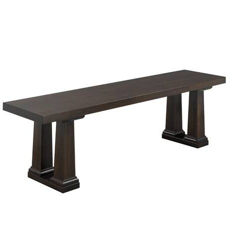 Acropolis Custom Handcrafted Bench | Solid Wood Dining Bench 00-01