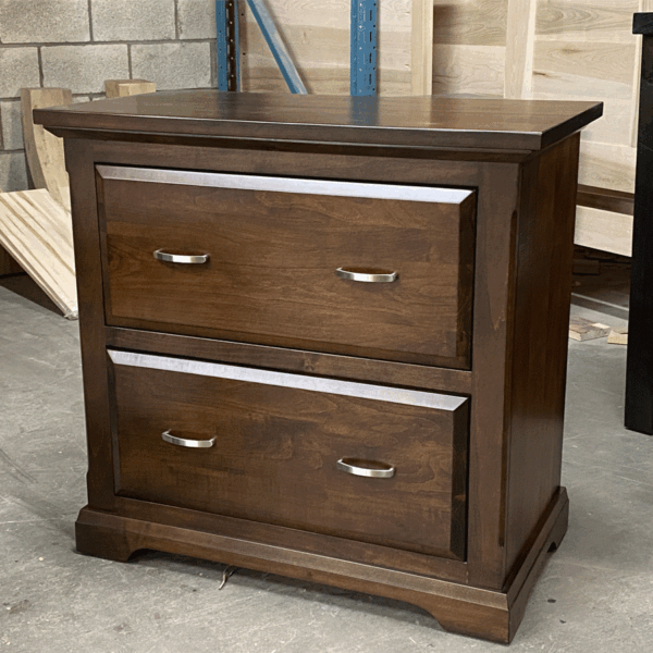 Solid Wood Chateau Filing Cabinet-03