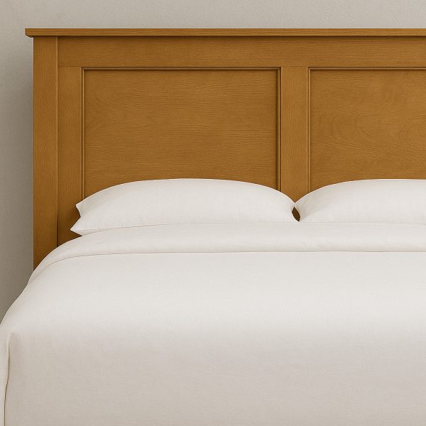 Marco Raised Panel Solid Wood Bed | Handcrafted Platform Bed 00-05