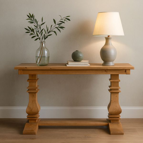 Mediterranean Solid Wood Server | Custom Classic Sideboard 01-02