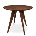 Mid Century Modern Table | Solid Wood Round Dining Table 00-01