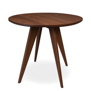 Mid Century Modern Table | Solid Wood Round Dining Table 00-01