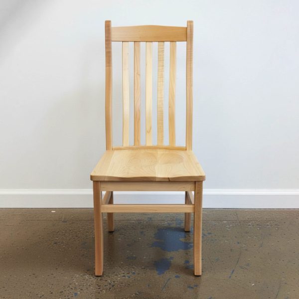 Mini Contour Solid Wood Dining Chair 01-01