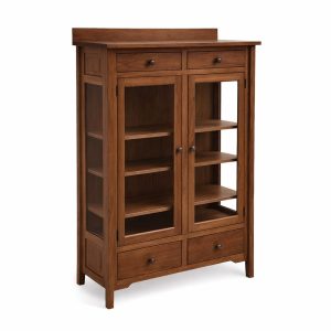 Mission Display Cabinet | Solid Wood Cabinet 00-00
