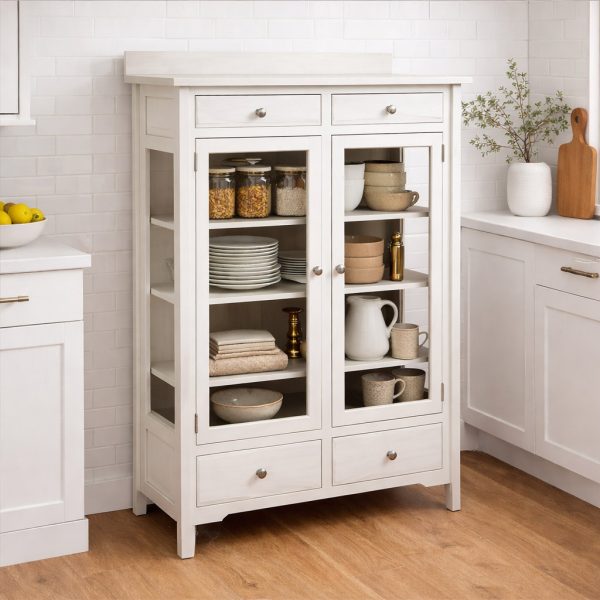 Mission Display Cabinet | Solid Wood Cabinet 01-01