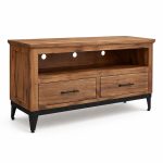 Mission Solid Wood TV Stand | Handcrafted Hardwood Media Console 00-00