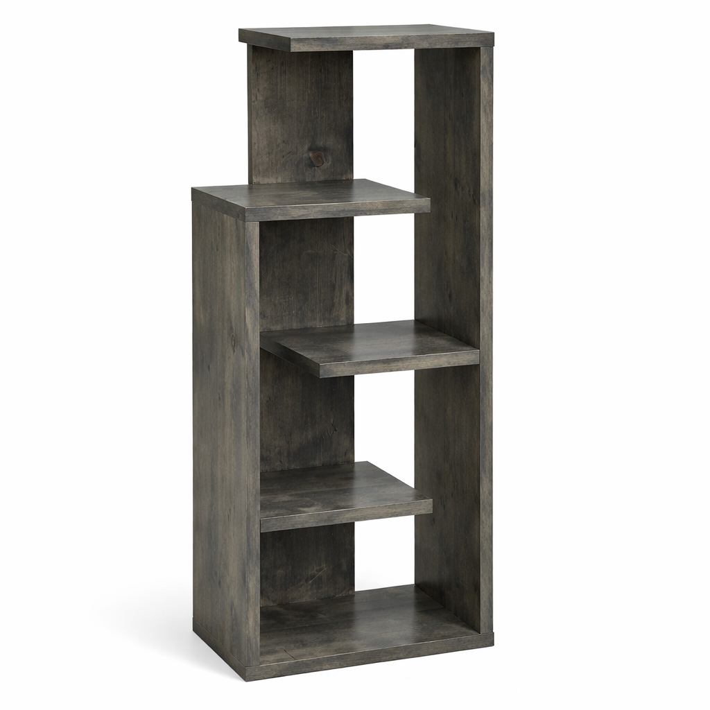 Solid Wood Modern Bookcase | Custom Canadian Furniture 00-00
