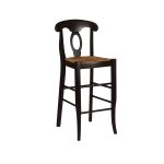 Napolean Bar Stool | Solid Wood Custom Stool 00-00