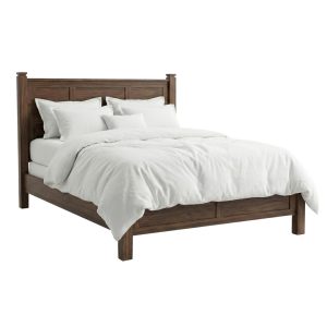 Newport Modern Solid Wood Bed | Custom Hardwood Bed Frame 00-02