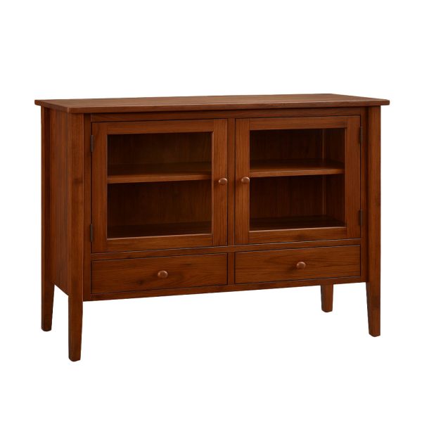 Rustic Solid Wood Sideboard | Handcrafted Buffet Cabinet 00-03