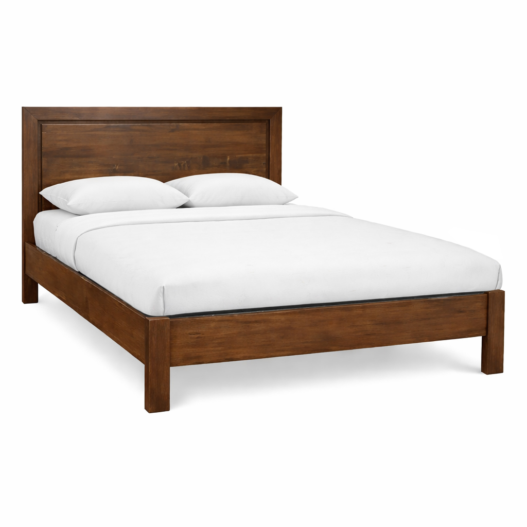 Thornlea Solid Wood Bed – Handcrafted Canadian Platform Bed 00-0