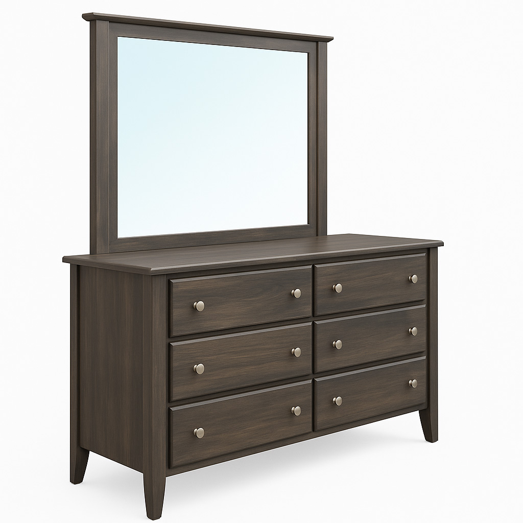 Thornbury Solid Wood Dresser | Handcrafted Bedroom Storage 00-01