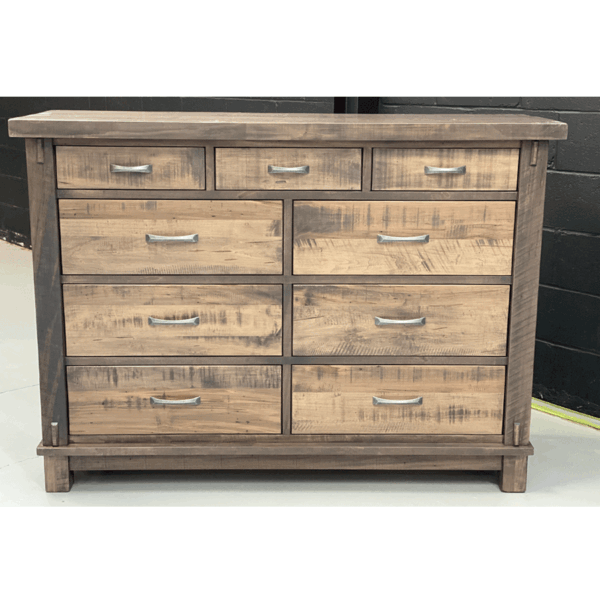 Rustic Solid Wood Dresser-0