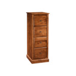 Solid Wood Traditional Filing Cabinet 00-02