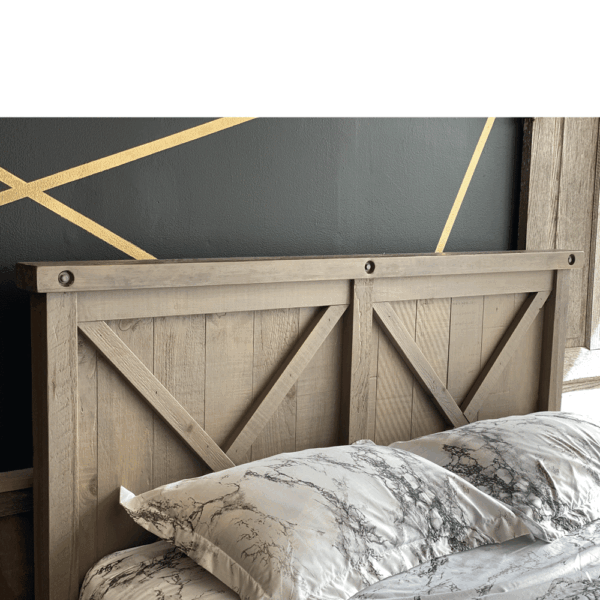 Truss Rustic Storage Bed-03