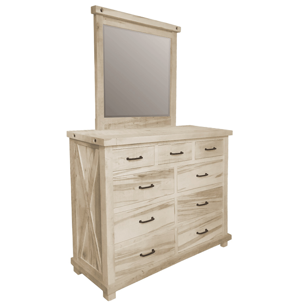 solid wood Truss Bedroom Set