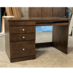 Country Solid Wood Computer Desk | Handmade Custom Desk 02-01