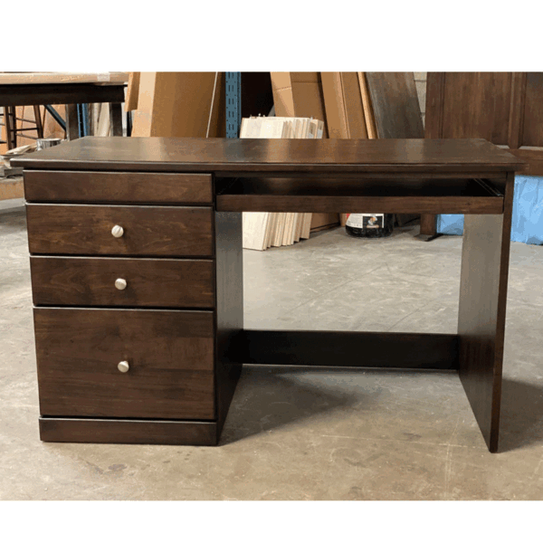 Country Solid Wood Computer Desk | Handmade Custom Desk 02-03