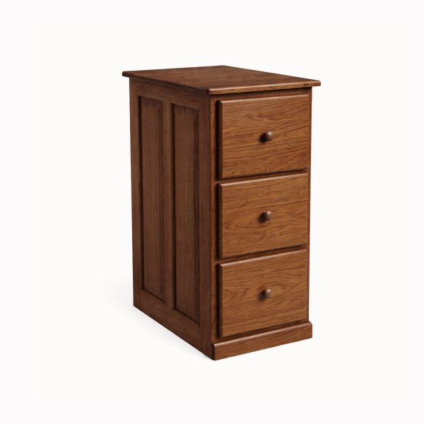 Solid Wood Country File Cabinet – Custom Handcrafted Office Storage 00-00