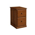 Solid Wood Country File Cabinet – Custom Handcrafted Office Storage 00-03