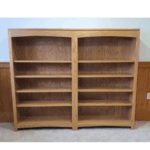Fancy Solid Wood Bookcase | Handcrafted Custom Bookcase 01-01