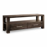 Metro Solid Wood TV Stand | Modern Hardwood Media Console 00-00