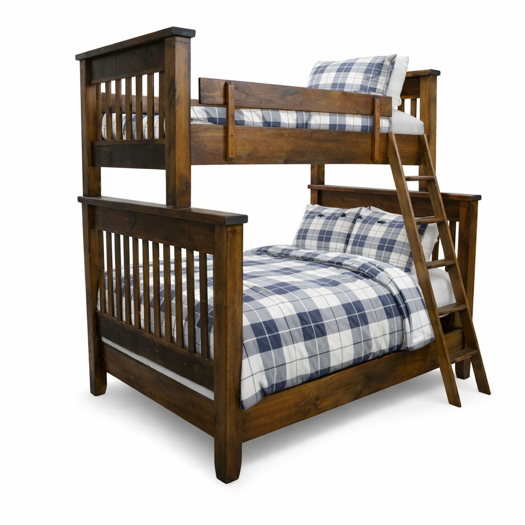 Mission Solid Wood Bunk Bed 00-01