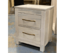 Newport Solid Wood Nightstand | Custom Modern Nightstand 01-01