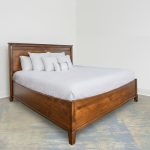 Phillipe Solid Wood Sleigh Bed | Custom Boat Bed 03-00