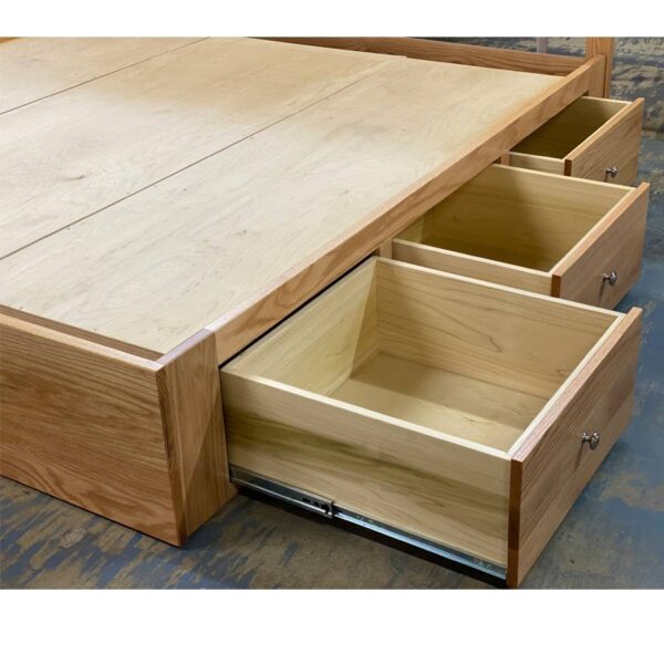 Marco Storage Bed-Solid Wood-Handcrafted-8