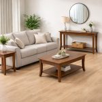 Solid Wood French Living Room Tables 00-01