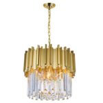 Deco Chandelier 4-Lights | Modern Ceiling Light 00-01
