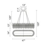 Genevieve Island Light-dining Table Light-03