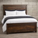 Adirondack Solid Wood Bed | Canadian Handcrafted Rustic Bed 01-00
