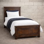 Adirondack Solid Wood Bed | Canadian Handcrafted Rustic Bed 01-02