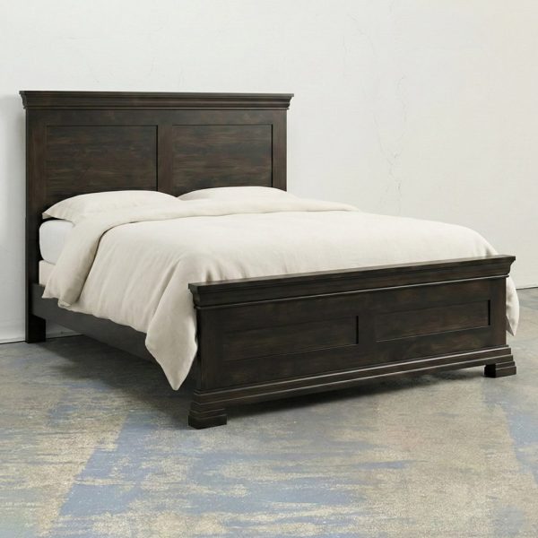 Manhattan Solid Wood Bed | Custom Canadian Wood Bed 01-02