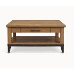 Mission Solid Wood Rustic Coffee Table 00-01