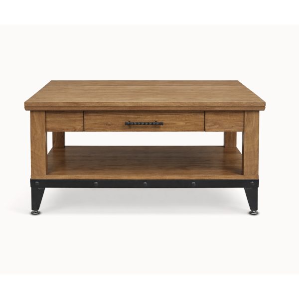 Mission Solid Wood Rustic Coffee Table 00-01