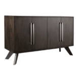 Phoenix Solid Wood Mid Century Buffet | Sleek Modern Sideboard 00-01