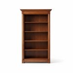 Tranquil Solid Wood Bookcase | Handcrafted Custom Book Shelf 00-01
