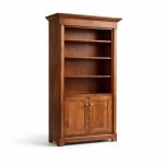 Tranquil Solid Wood Bookcase | Handcrafted Custom Book Shelf 00-03