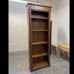 Tranquil Solid Wood Bookcase | Handcrafted Custom Book Shelf 01-01