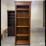 Tranquil Solid Wood Bookcase | Handcrafted Custom Book Shelf 01-02